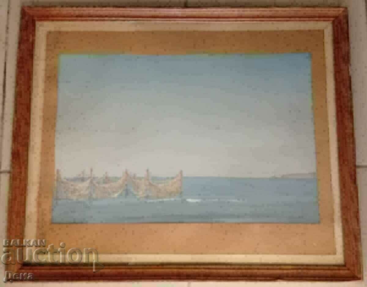 Evgeni Tsanov, PAINTING 1985 Evgeni Tsanov, PAINTING 1985