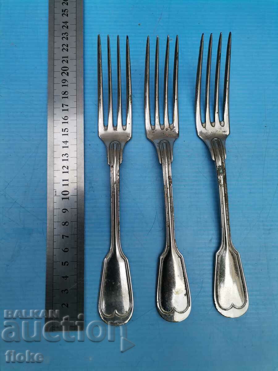 Old forks, spoons