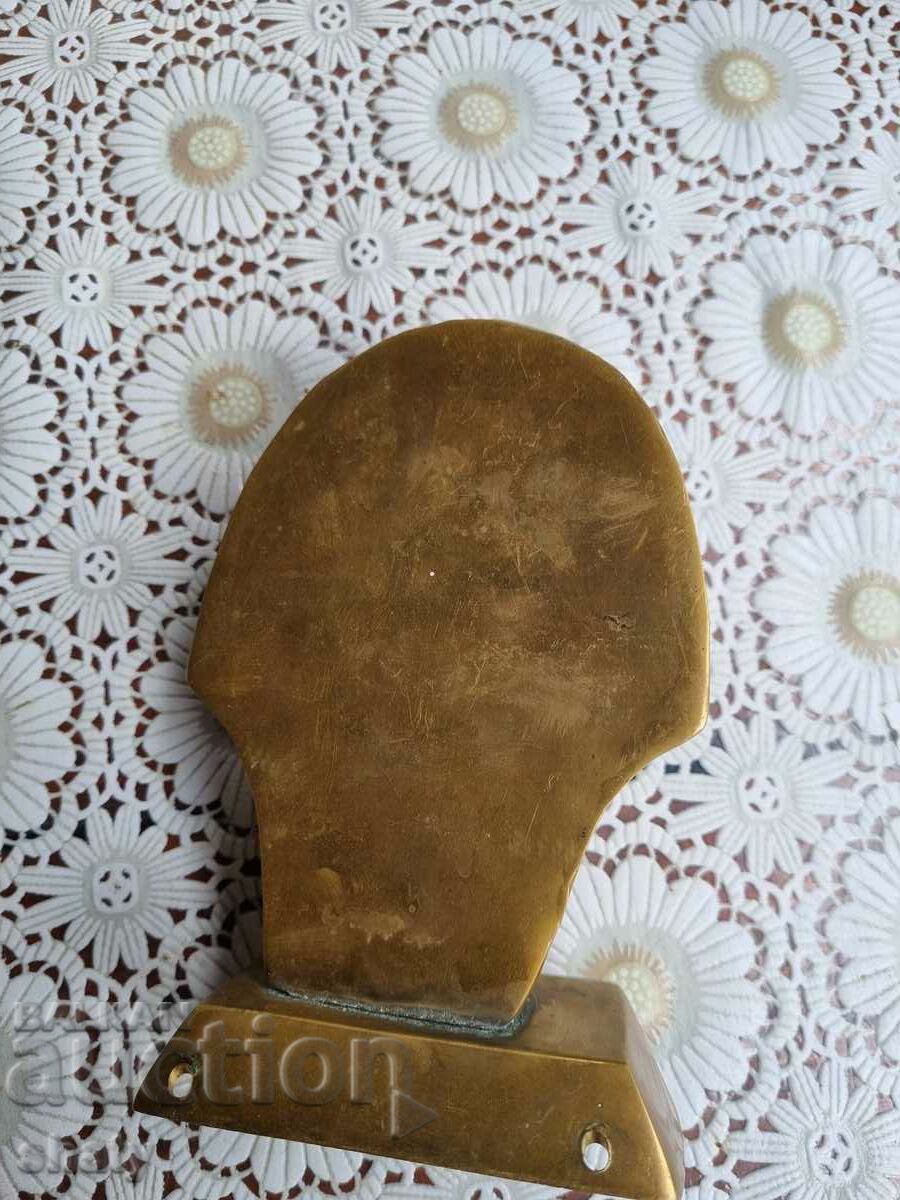 Brass figure. Egyptian sculpture - 5