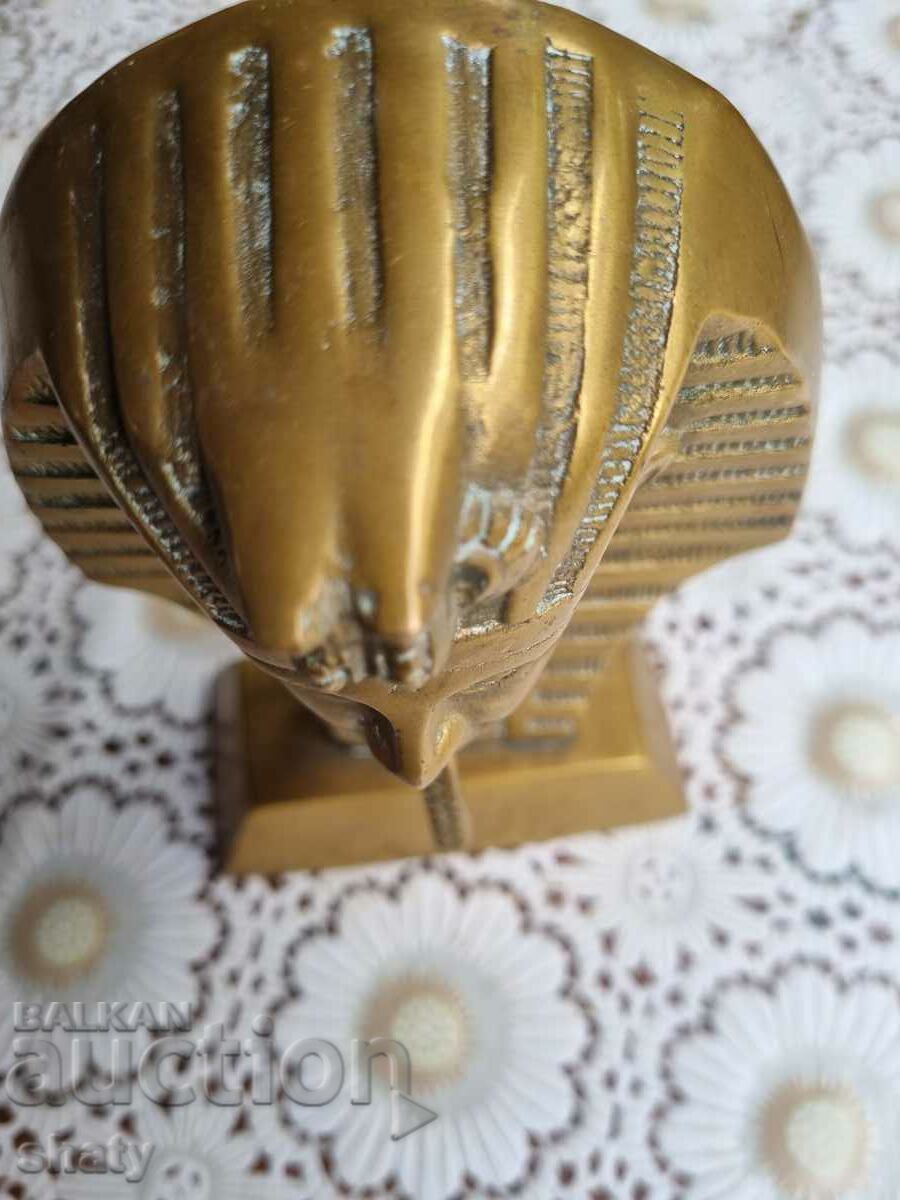 Brass figure. Egyptian sculpture - 6