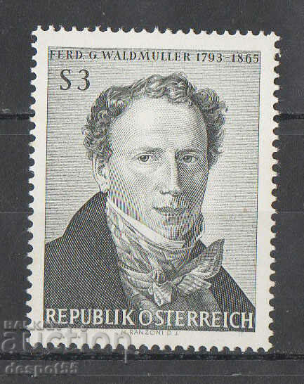 1965 Austria. 100 de ani de la moartea lui Ferdinand Georg Waldmüller