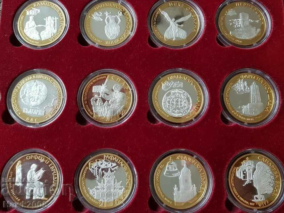 COLLECTION 12 COINS SPECIAL SILVER 9999 MEDAL ISSUE 3