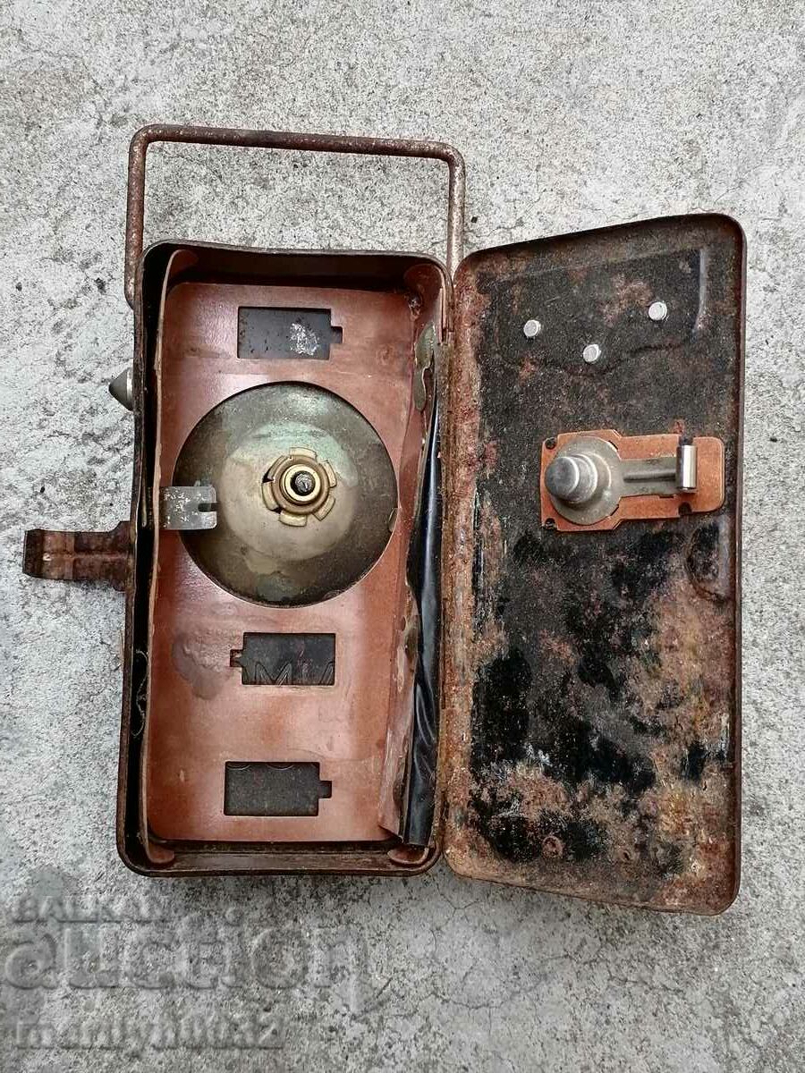 Old flashlight DAIMON lamp spotlight Vermakht WW2 - 5 Old flashlight DAIMON lamp spotlight Vermakht WW2 - 5