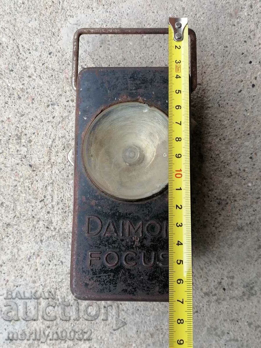 Old flashlight DAIMON lamp spotlight Vermakht WW2 - 6 Old flashlight DAIMON lamp spotlight Vermakht WW2 - 6