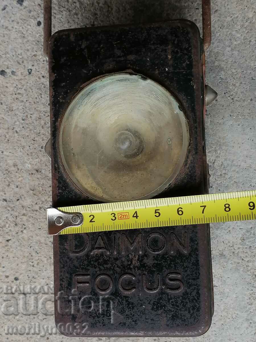 Old flashlight DAIMON lamp spotlight Vermakht WW2 - 7 Old flashlight DAIMON lamp spotlight Vermakht WW2 - 7