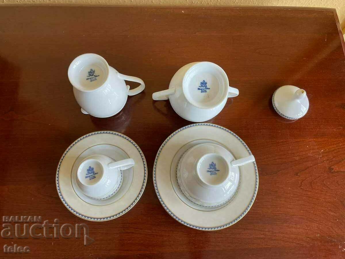 Fine German vintage 6-piece service - 6 Fine German vintage 6-piece service - 6