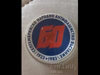 Insigna - 60 de ani de la Revolta din Septembrie