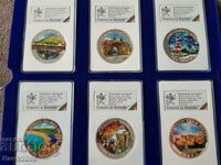 Collection 6 SILVER COINS 9999 Pride of Bulgaria 5