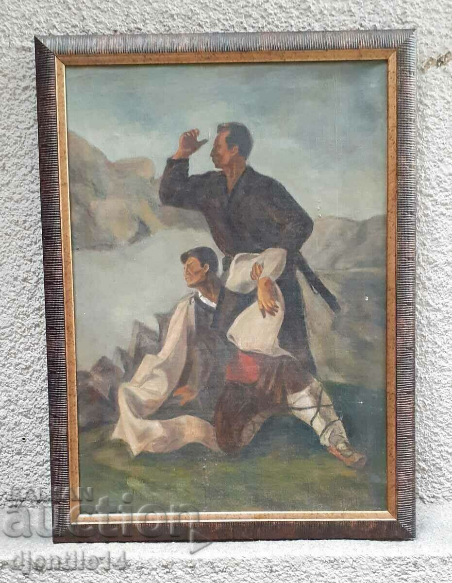 painting, oil on canvas