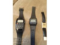 Lot of old electronic watches