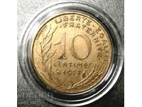 France 10 centimes 1977
