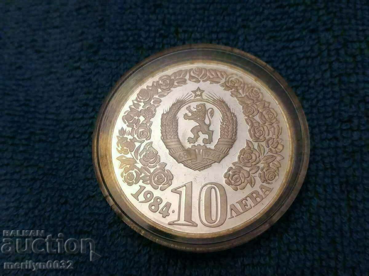 Jubilee silver coin Rozberachka 1984 Decade of Women. - 7 Jubilee silver coin Rozberachka 1984 Decade of Women. - 7