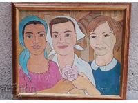 ζωγραφική, λάδι σε καμβά