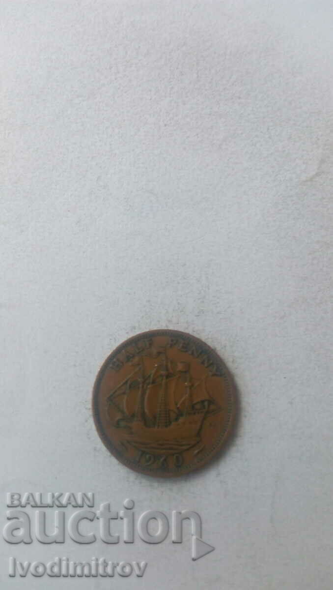 Marea Britanie 1/2 penny 1960