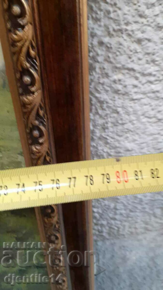 Аукцион картина, масло на фазер