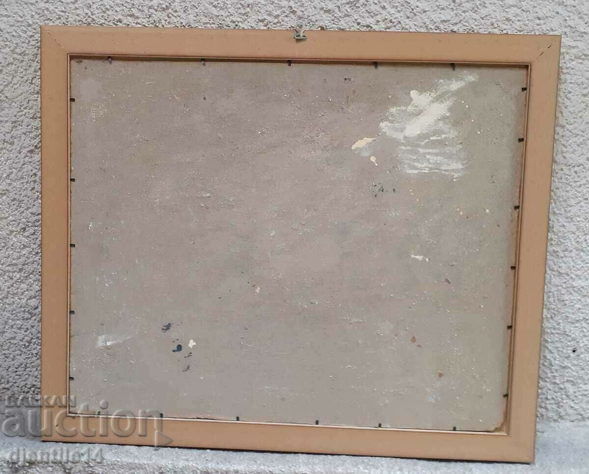 картина, масло на фазер - 5