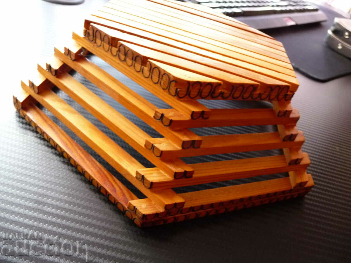 Delivery of Wooden paneer bowl for fruits candy sweets and more