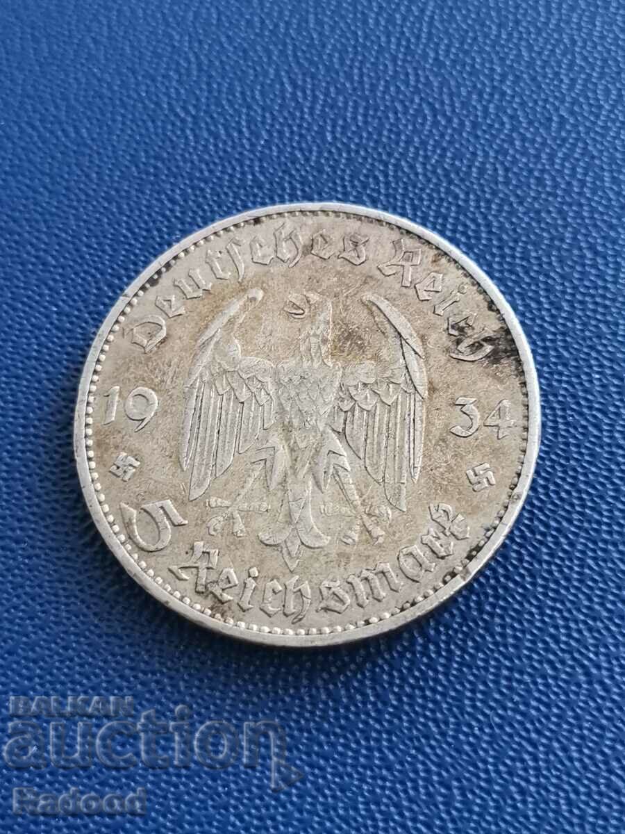 5 марки 1934