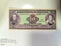 Венецуела 10 боливара 1990 UNC