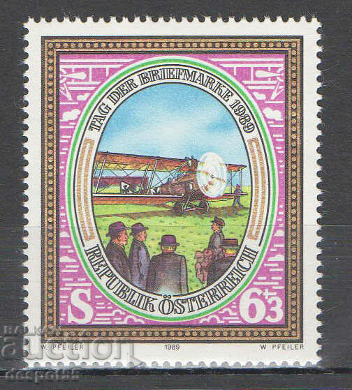 1989. Αυστρία. Ημέρα γραμματοσήμων.