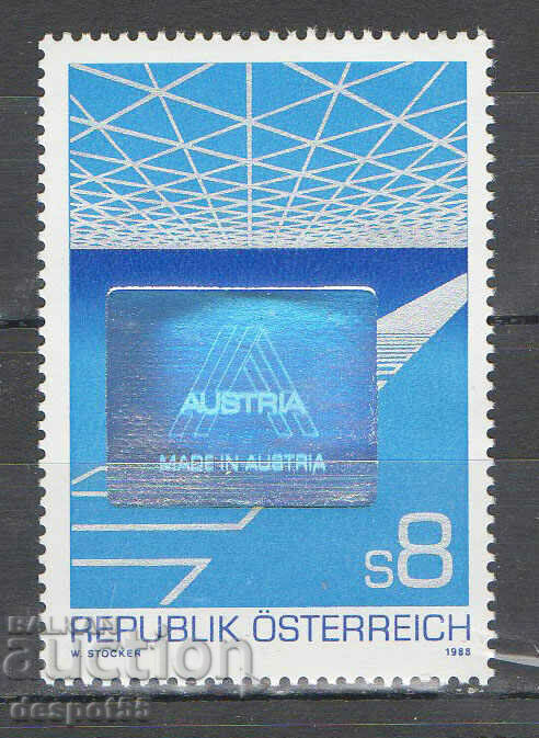 1988. Austria. export austriac.