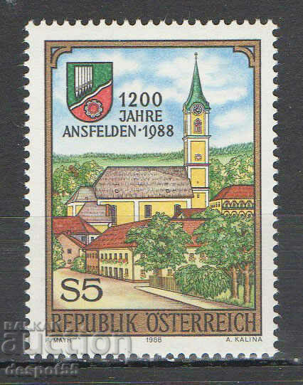 1988. Αυστρία. 1200η επέτειος του Ansfelden.
