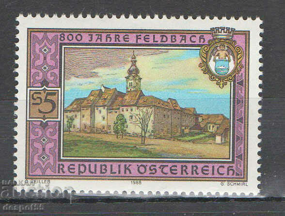 1988. Austria. The 800th anniversary of Feldbach.