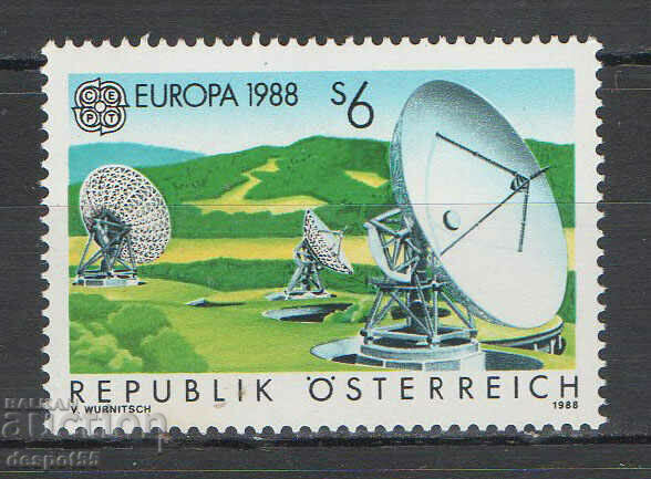 1988. Austria. EUROPA - Transport si comunicatii.