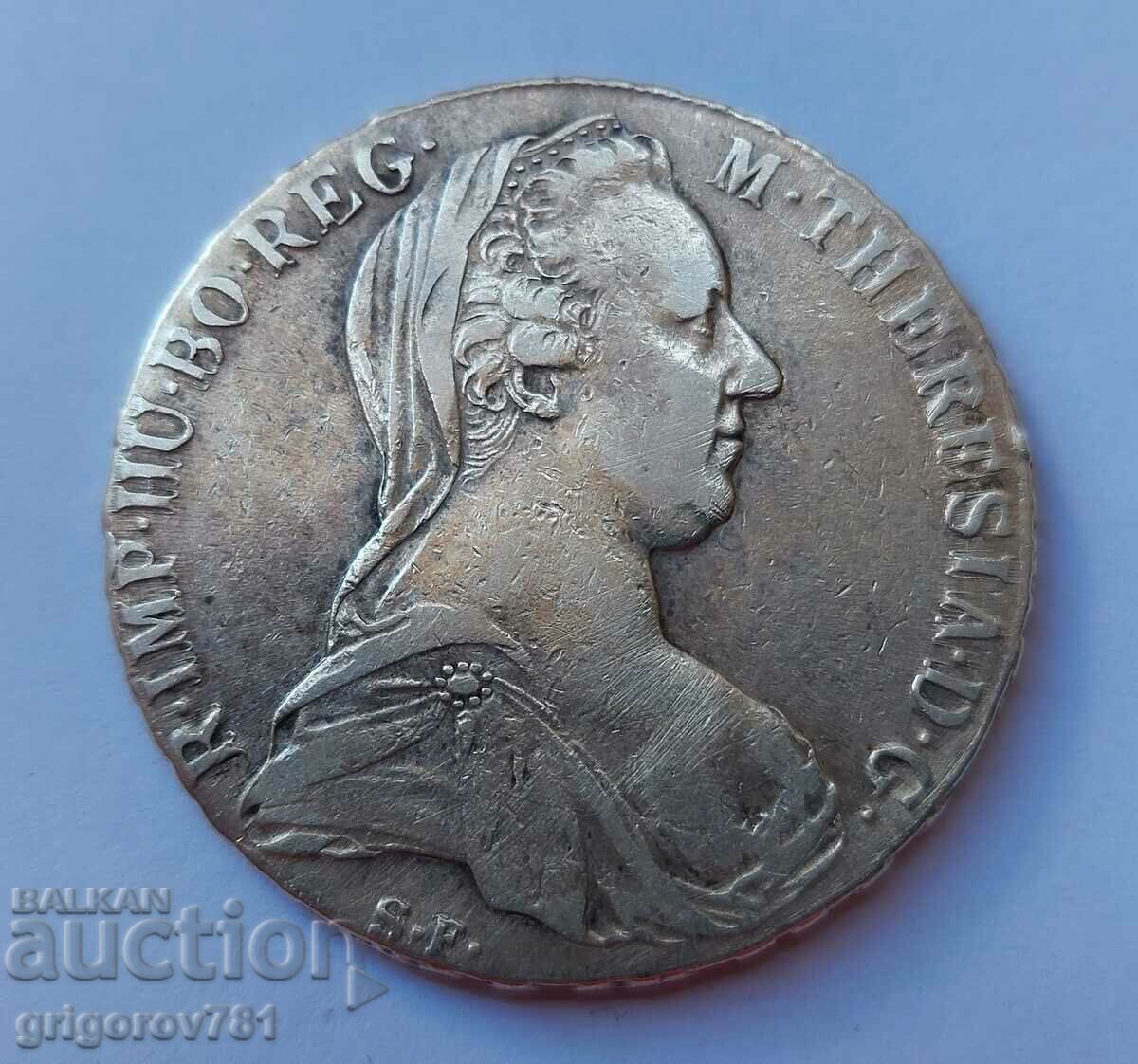 Thaler Silver Austria Maria Theresa - Moneda de argint #3