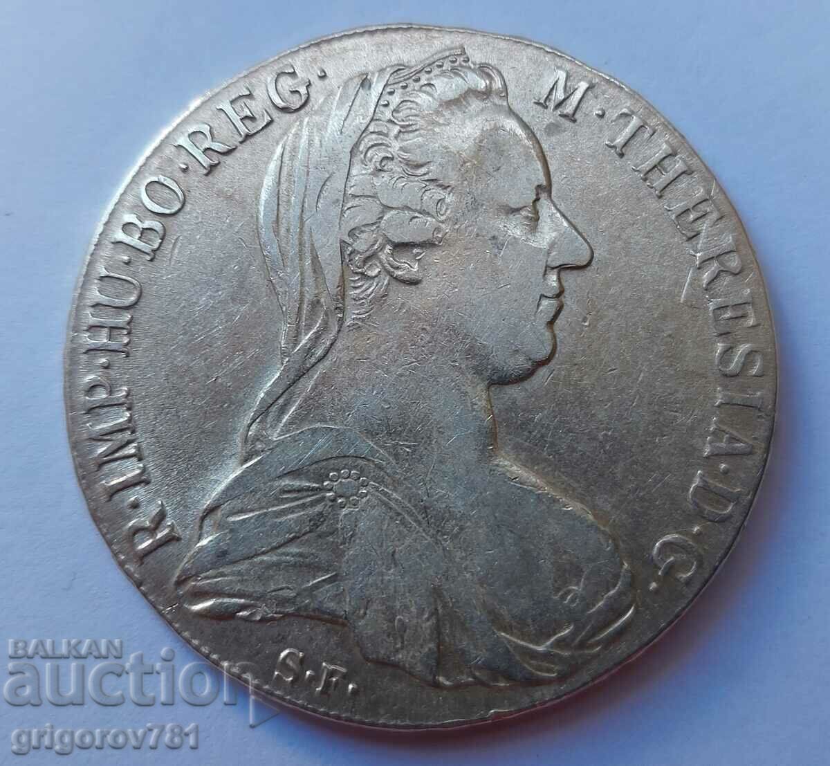 Thaler Silver Austria Maria Theresa - Moneda de argint #8