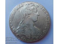 Thaler Silver Austria Maria Theresa - Moneda de argint #8