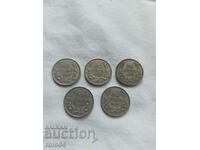 20 BGN 1940 - 5 NUMBERS
