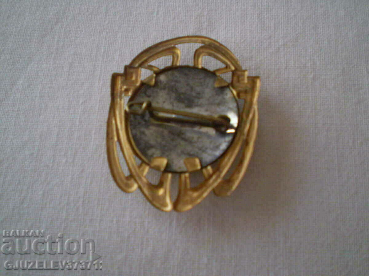 USSR RETRO BROOCH HAND PAINTED - 5 USSR RETRO BROOCH HAND PAINTED - 5