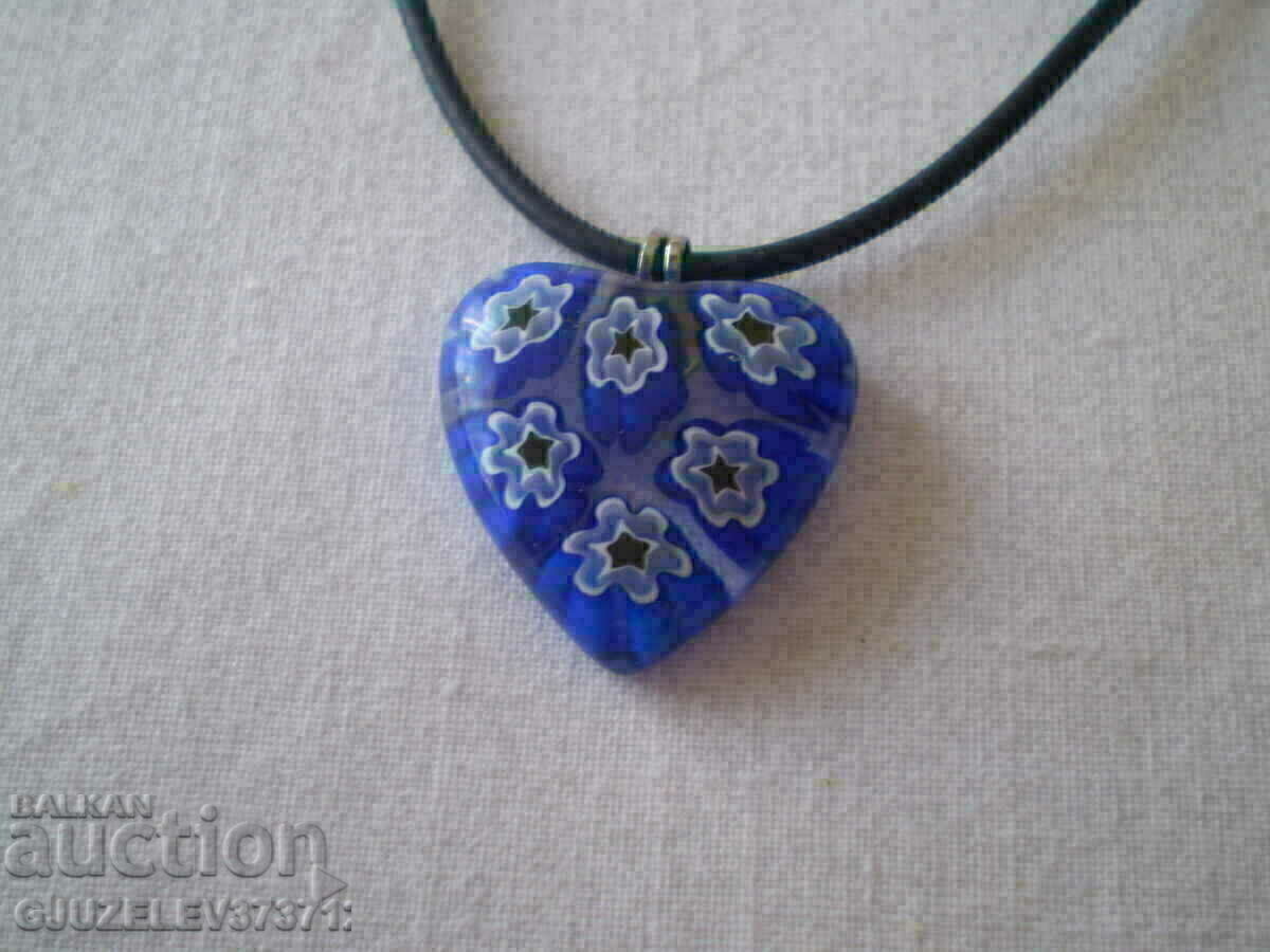Handmade necklace from original Murano glass with price 30.00 BGN | € 15.34 Handmade necklace from original Murano glass with price 30.00 BGN | € 15.34