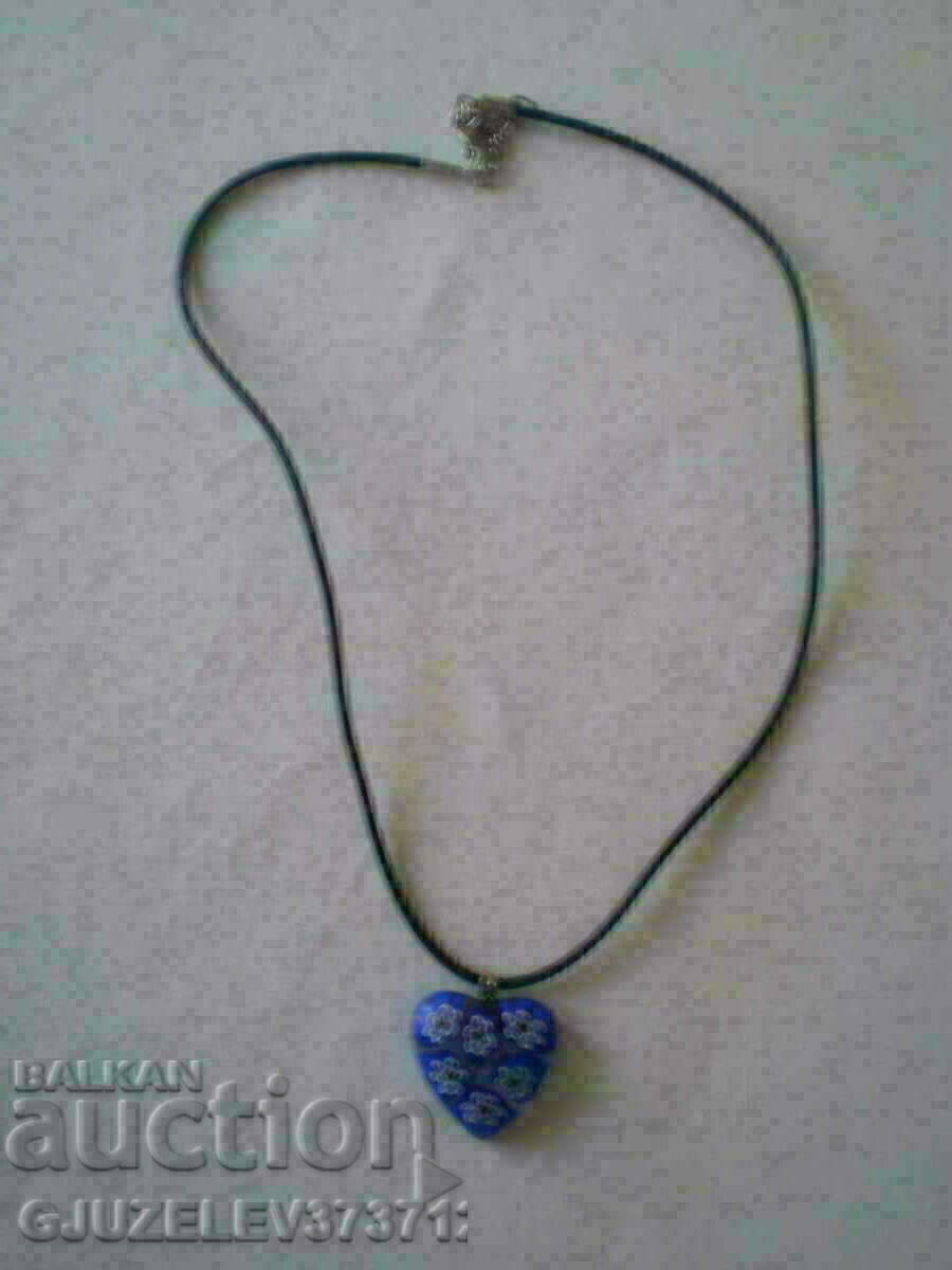 Auction Handmade necklace from original Murano glass Auction Handmade necklace from original Murano glass