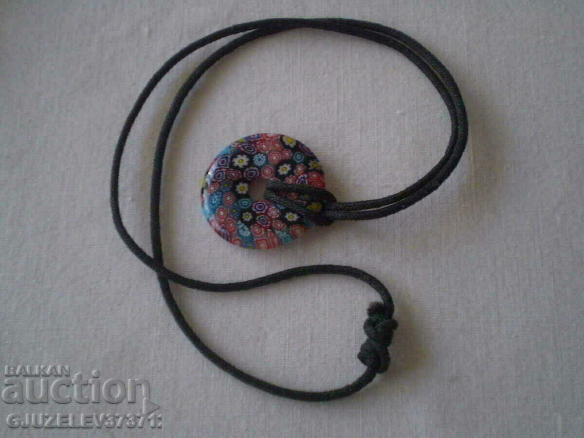 Auction Handmade necklace from original Murano glass Auction Handmade necklace from original Murano glass