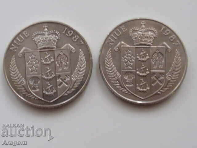 Lot of 2 Niue Jubilee Coins; coins Niue with price 39.99 BGN | € 20.45 Lot of 2 Niue Jubilee Coins; coins Niue with price 39.99 BGN | € 20.45
