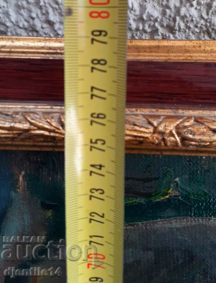 Delivery of painting, oil on canvas Delivery of painting, oil on canvas