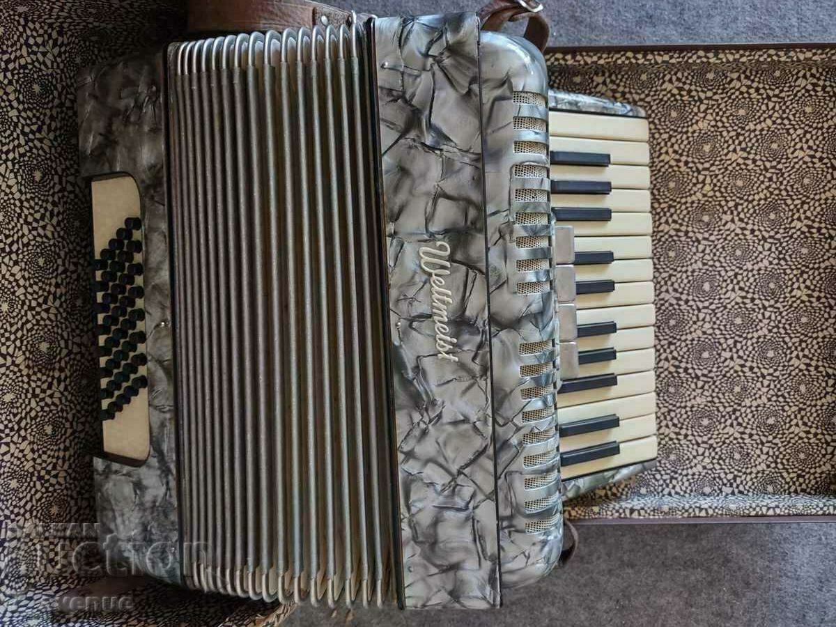 Old children's accordion, Weltmeister, original with price 300.00 BGN | € 153.39