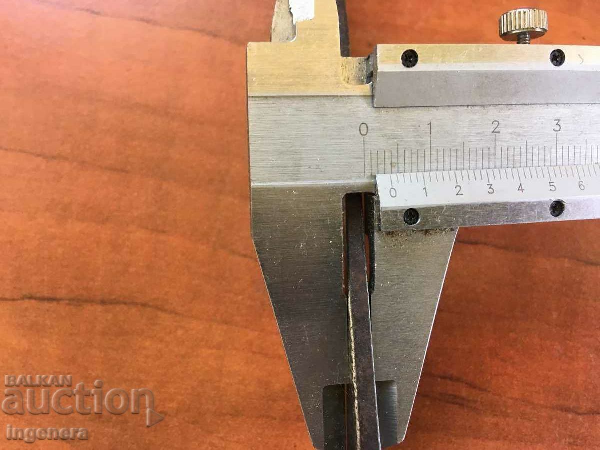 KNIFE SHARPEN OLD KNIFE WITH ALUMINUM HANDLE - 6 KNIFE SHARPEN OLD KNIFE WITH ALUMINUM HANDLE - 6