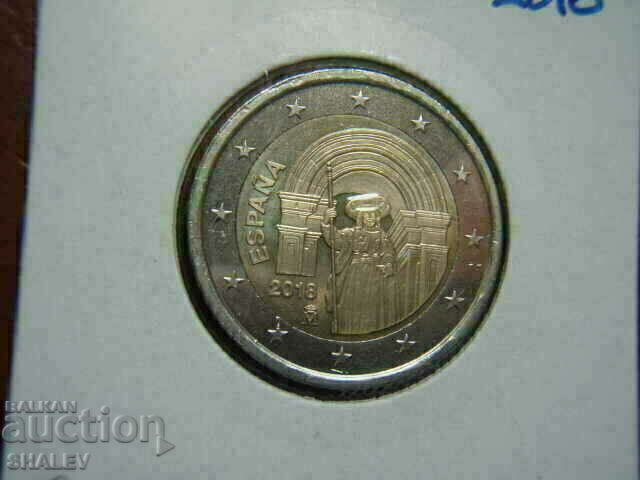 2 euro 2018 Spain "Compostella" (1) /Spain/ - Unc (2 euro) with price 65.89 BGN | € 33.69