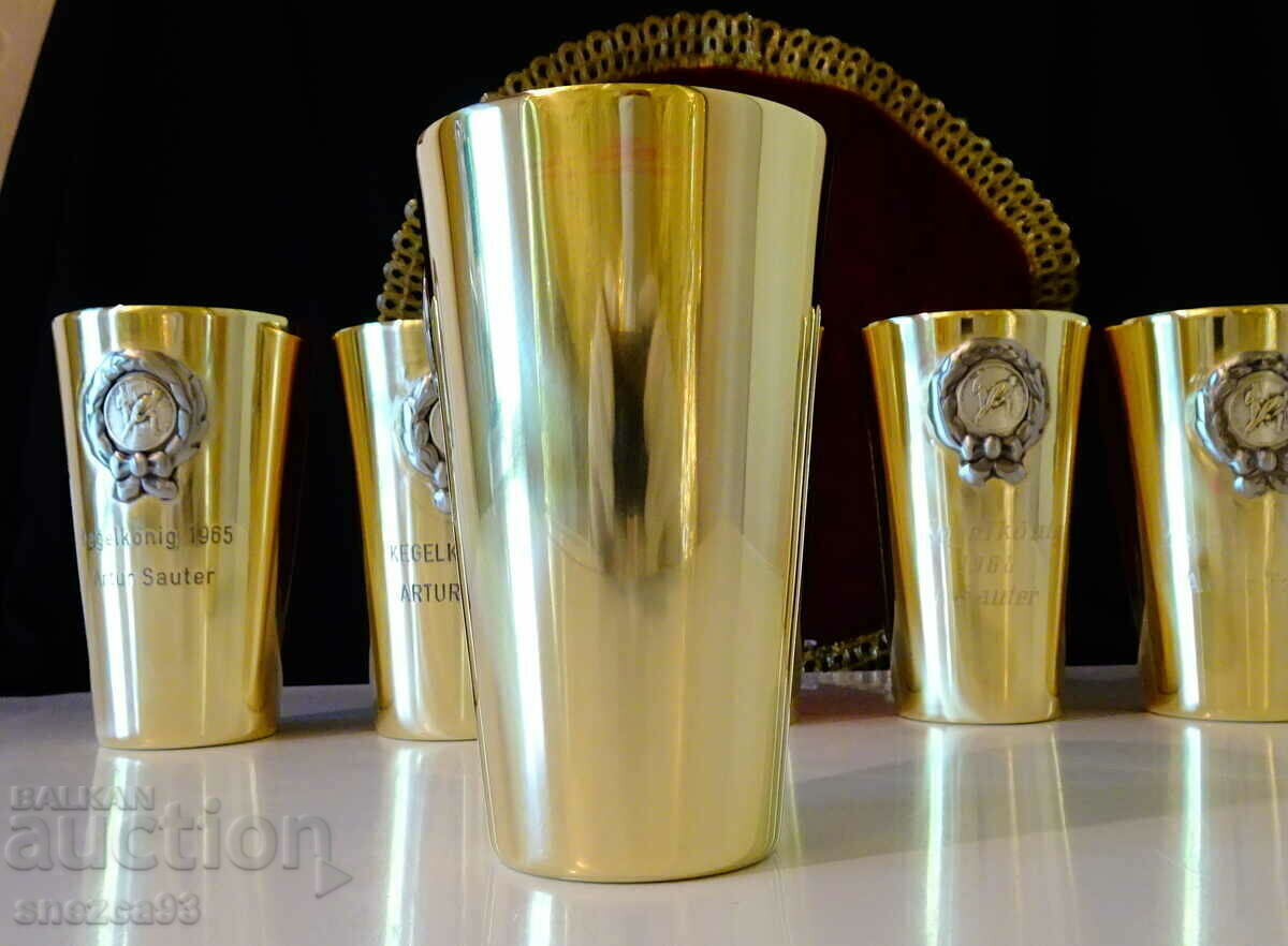 Bronze Wine Cup 250 ml, Mug, Bowling 64 g with price 18.00 BGN | € 9.20 Bronze Wine Cup 250 ml, Mug, Bowling 64 g with price 18.00 BGN | € 9.20