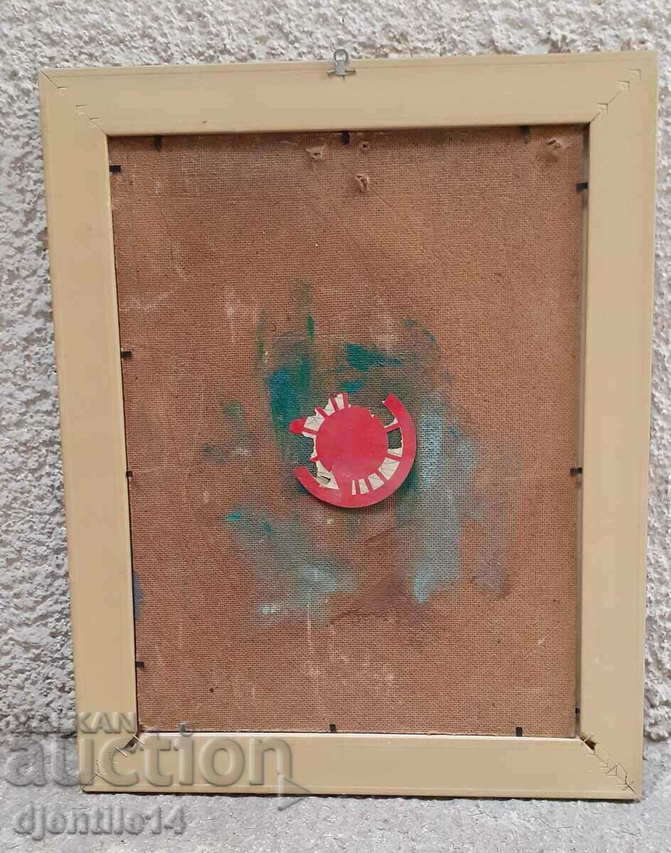 ζωγραφική, λάδι σε φέιζερ - 5