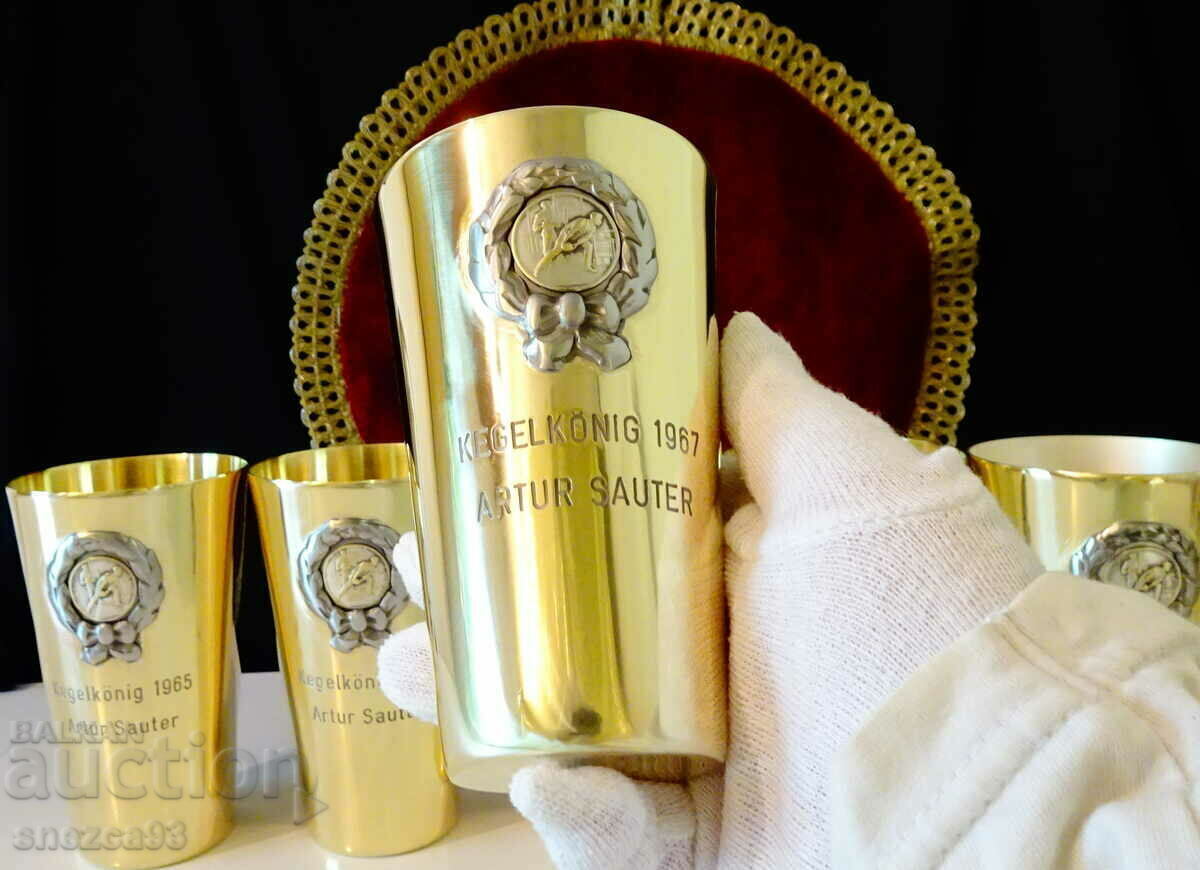 Bronze wine cup 250 ml, mug, bowling 67 g Bronze wine cup 250 ml, mug, bowling 67 g