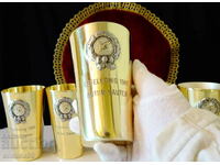 Бронзова чаша за вино 250 мл.,халба,боулинг 67 г.