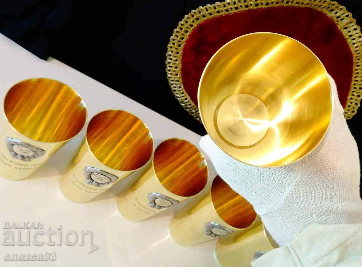 Auction Bronze wine cup 250 ml, mug, bowling 68 g Auction Bronze wine cup 250 ml, mug, bowling 68 g