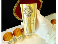 Месингова чаша Крал на кеглите,боулинг от 1968 г.