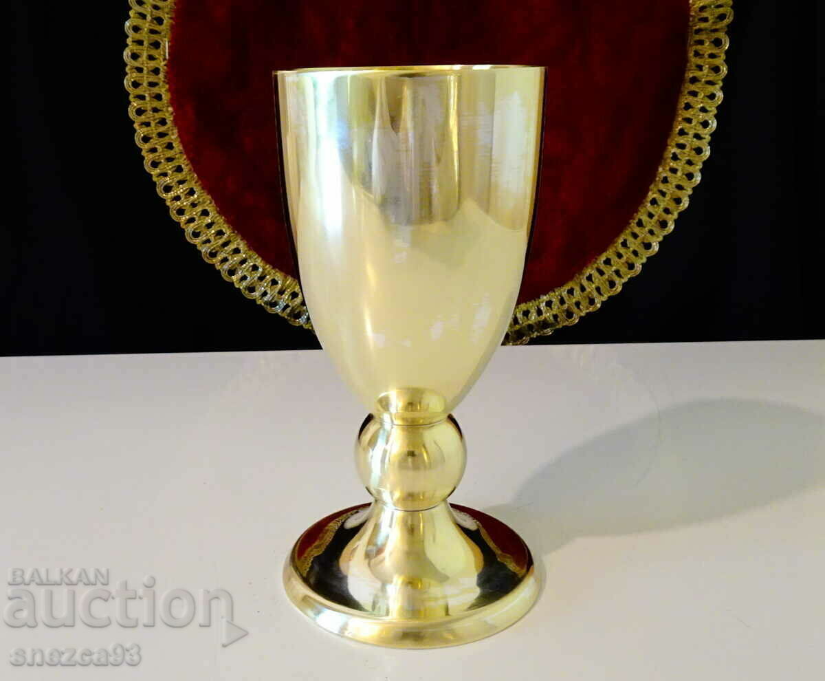 Bronze goblet, wine glass 250 ml., bowling 62 g - 6 Bronze goblet, wine glass 250 ml., bowling 62 g - 6