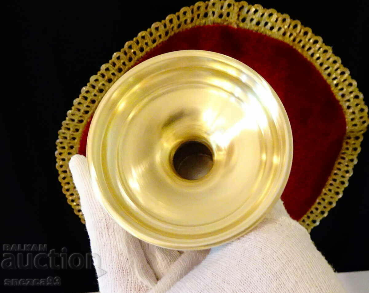 Bronze goblet, wine glass 250 ml., bowling 61 g - 6 Bronze goblet, wine glass 250 ml., bowling 61 g - 6