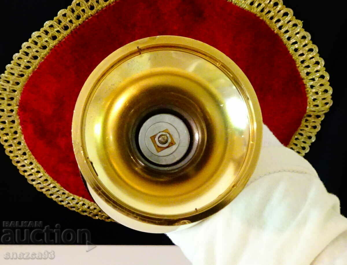 German goblet, brass mug 15 cm. - 5